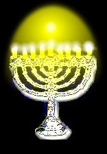 Web Menorah. The Torah is like the menorah giving light in the darkness.