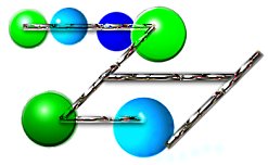 Depiction of the human genome as cyberspace. Cyber genomes.