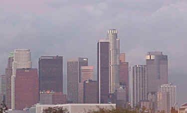 Financial District as seen from USC.