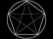 Rainbow Pentagram. Magi Magick Magic Magie Magia