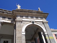 Detail of Arch: Chiesa San Francesco di Paola -- Napoli, IT