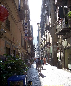 Spaccanapoli or "Cuts Naples" Street